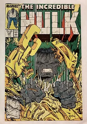 Buy Incredible Hulk 343, 1988. Todd McFarlane Art. NM • 56.30£