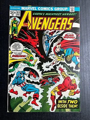 Buy AVENGERS #111 May 1973 KEY ISSUE Black Widow Joins The Team Daredevil • 52.27£