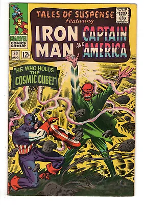 Buy Tales Of Suspense #80 (1966) - Grade 6.0 - He Who Holds The Cosmic Cube! • 119.17£