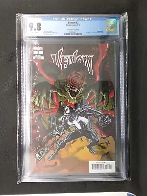 Buy VENOM #2 CGC 9.8 2018 Wanted Comix Edition Tomb Of Dracula Homage Variant • 46.94£