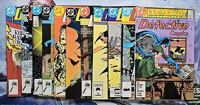 Buy Detective Comics #572, 579-(583 Inc.) 588. (11 Comic Lot) DC Comics 1988. FN+/VF • 39.54£