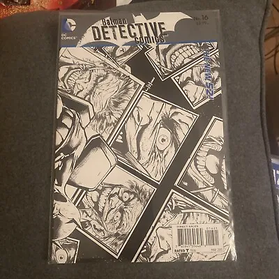 Buy Dc Comics Detective Comics The New 52 #16 Sketch Variant Wraparound • 8£