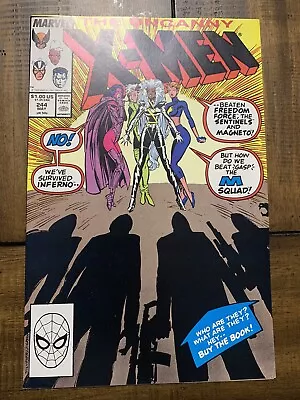 Buy X-Men #244 1st Appearance Of Jubilee High Grade Marvel 1989 NM- • 35.57£