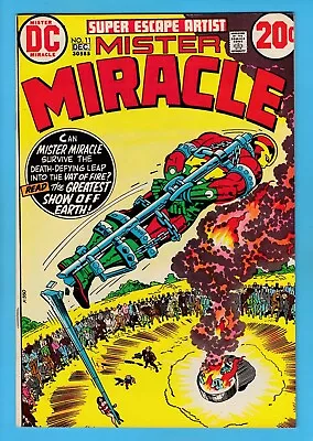 Buy Mister Miracle # 11 Vfn+ (8/8.5) Jack Kirby Art & Story_high Grade Cents Dc_1972 • 3.31£