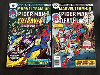 Buy Marvel Team-up #45, 46, 48 & 49. 4 Great  Issues From 1976 • 10£