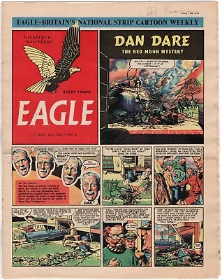 Buy Eagle Vol 3 #4, 2nd May 1952. VFN. Dan Dare. From £4* • 4.49£