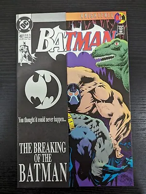 Buy Batman #497 (1993) DC Key Issue Comic Bane Breaks Batman’s Back Knightfal • 7.96£