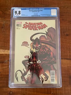 Buy Amazing Spider-Man 799 Second Printing Immonen Variant CGC 9.8 NM+ • 68.50£