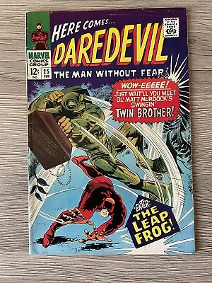 Buy Daredevil 25 1967 Marvel 1st Appearance Of Leap Frog Disney+ Frog Man She-Hulk • 36.95£
