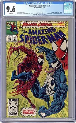 Buy Amazing Spider-Man #378D CGC 9.6 1993 4359591017 • 37.76£