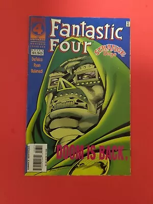Buy Fantastic Four #406  1st Appearance Of Hyperstorm Dr Doom Cvr Marvel 1995 (B1) • 14.98£