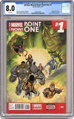 Buy All New Marvel Now Point One 1A Larroca CGC 8.0 2014 3921522010 • 122.54£