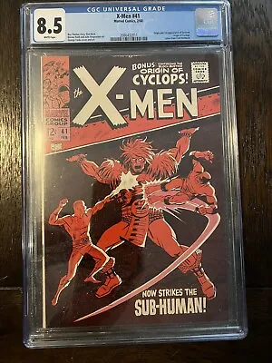 Buy Uncanny X-Men #41 CGC 8.5 • 232.91£