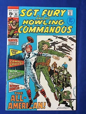 Buy Sgt. Fury And His Howling Commandos #81 FN/VFN (7.0) MARVEL ( Vol 1 1970) (C) • 16£