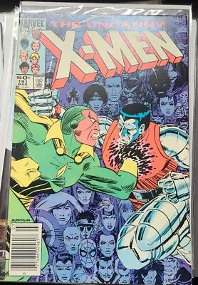 Buy Uncanny X-men 191 Newsstand 1st App Of Nimrod John Romita Jr Cover Marvel 1985 • 11.98£