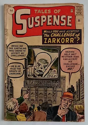 Buy Tales Of Suspense 35 £60 1962. Postage On 1-5 Comics 2.95  • 60£