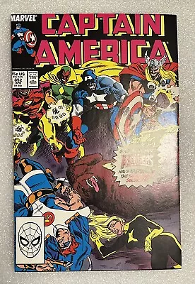 Buy Captain America #352 1st Supreme Soviets NM/VF+ Marvel Comic 1989 • 10.46£