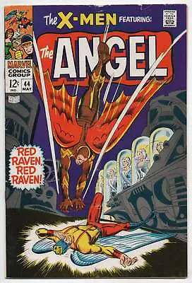 Buy Uncanny X-Men 44 Marvel 1968 VG FN 1st Red Raven Iceman • 41.38£