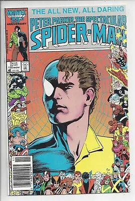 Buy Spectacular Spider-Man #120 NM-(9.0) 1986 - 25th Anniversary Border - Newsstand • 11.86£