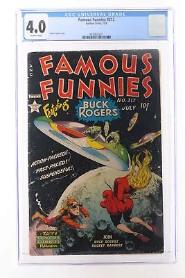 Buy Famous Funnies #212 - Eastern Color 1954 CGC 4.0 Frank Frazetta Cover • 2,370.10£