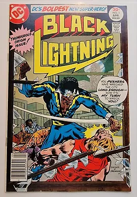 Buy Black Lightning #1 VF 1st Appearance Of Black Lightning 1977 Vintage Bronze Age  • 38.74£