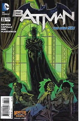 Buy BATMAN #35 - New 52 -  Monsters VARIANT Cover • 5.99£