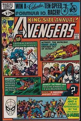 Buy Marvel Comics AVENGERS ANNUAL #10 1981 1st Rogue NM! • 82.04£