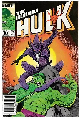 Buy Incredible Hulk #308 (06/1985) Marvel Comics Mike Mignola Cover • 2.56£