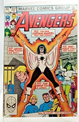 Buy Avengers #227 *KEY* Captain Marvel (MONICA RAMBEAU) JOINS AVENGERS (1983) NM- • 43.93£