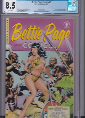 Buy Bettie Page #1 Ggc 8.5 Dave Stevens Cover Centerfold Gga Dark Horse Comics 1996 • 126.46£