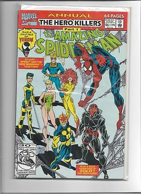 Buy Amazing Spider-man Annual #26 - 1992 - Venom  The Hero Killers...part 1  Great! • 11.06£