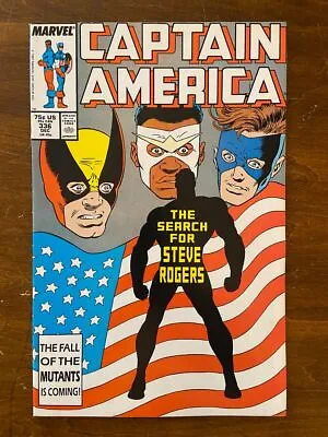 Buy CAPTAIN AMERICA #336 (Marvel, 1968) F Nomad/D-Man • 4.02£