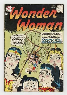Buy Wonder Woman #142 GD+ 2.5 1963 • 13.99£