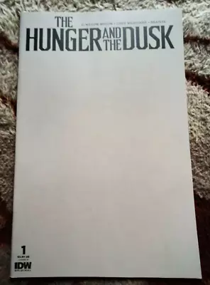 Buy The Hunger & The Dusk # 1 Nm 2023 Scarce Blank Sketch Variant Cover D ! Fantasy! • 6£