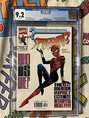 Buy What If #105 Cgc 9.2 1st Appearance Spider-Girl May Parker • 134.16£