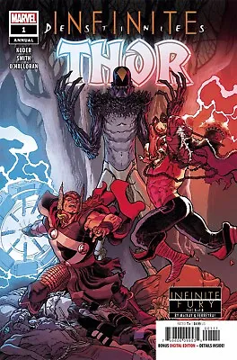 Buy Thor Vol 6 Annual #1 Cover A Aaron Kuder Cover (Infinite Destinies Tie-In) 2021 • 4.76£