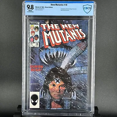 Buy New Mutants #18 Cbcs 9.8 White Pages Claremont Story 1st App. Of New Warlock • 83.41£