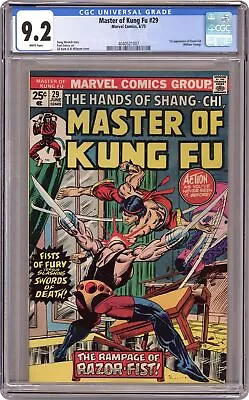 Buy Master Of Kung Fu #29 CGC 9.2 1975 4040521007 • 130.45£