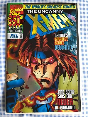 Buy Uncanny X-Men 350 (1997)Trial Gambit. Prism Foil Wraparound Gatefold Cover [5.5 • 8.99£