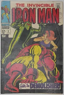 Buy Iron Man #2 Silver Age Iron Man Marvel Comics (1968) • 42.95£
