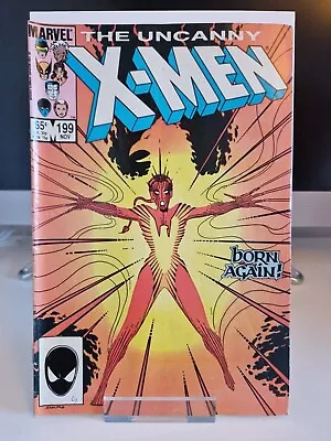 Buy Uncanny X-Men # 199 Marvel Comics 1st App Rachael Summers As 2nd Phoenix 1985 • 5.99£