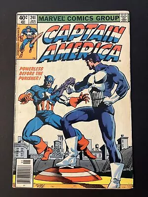 Buy Captain America #241 VG 1980 Marvel Comics Punisher • 15.80£