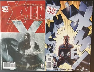 Buy Uncanny X-Men #400 #401 • KEY 1st Appearance Of The X-Corps! (Marvel 2002) • 3.99£