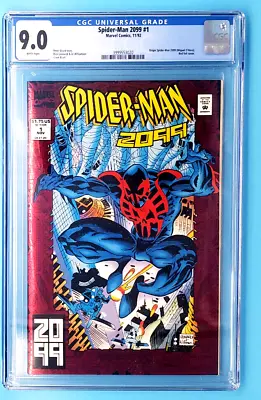 Buy ☢️spider-man 2099 Cgc 9.0 Key Issue 1st Appearance / Origin Of Spider-man 2099☢️ • 79.05£
