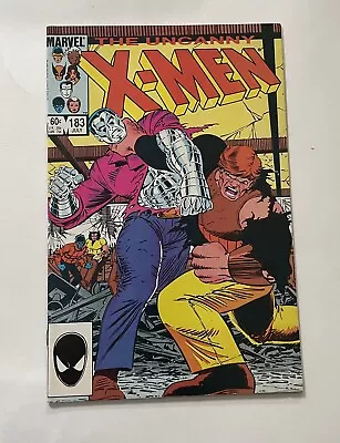 Buy Uncanny X-Men #183 1984 | Battle Of Colossus Vs The Juggernaut | VF • 15.98£