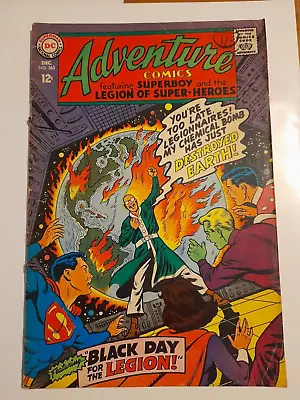 Buy Adventure Comics #363 Dec 1967 VGC- 3.5  Black Day For The Legion!  • 6.99£