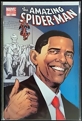 Buy Amazing Spider-Man #583 Cover B 5th Printing 2009 Barack Obama NM • 8.77£