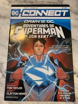 Buy DC Connect 32 Dawn Of DC Superman Jon Kent 2023 Hot Promo NM 1st Print Rare • 3.99£
