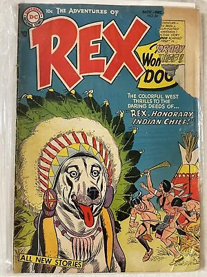 Buy The Adventures Of Rex The Wonder Dog #24 RARE DC Comics 1955 Gil Kane • 69.61£