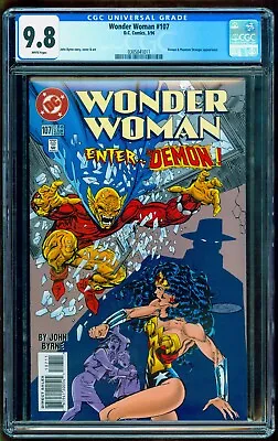 Buy Wonder Woman 107 Cgc 9.8 John Byrne 3/96 💎 Rare 1 Of 8 Demon Phantom Stranger • 115.93£